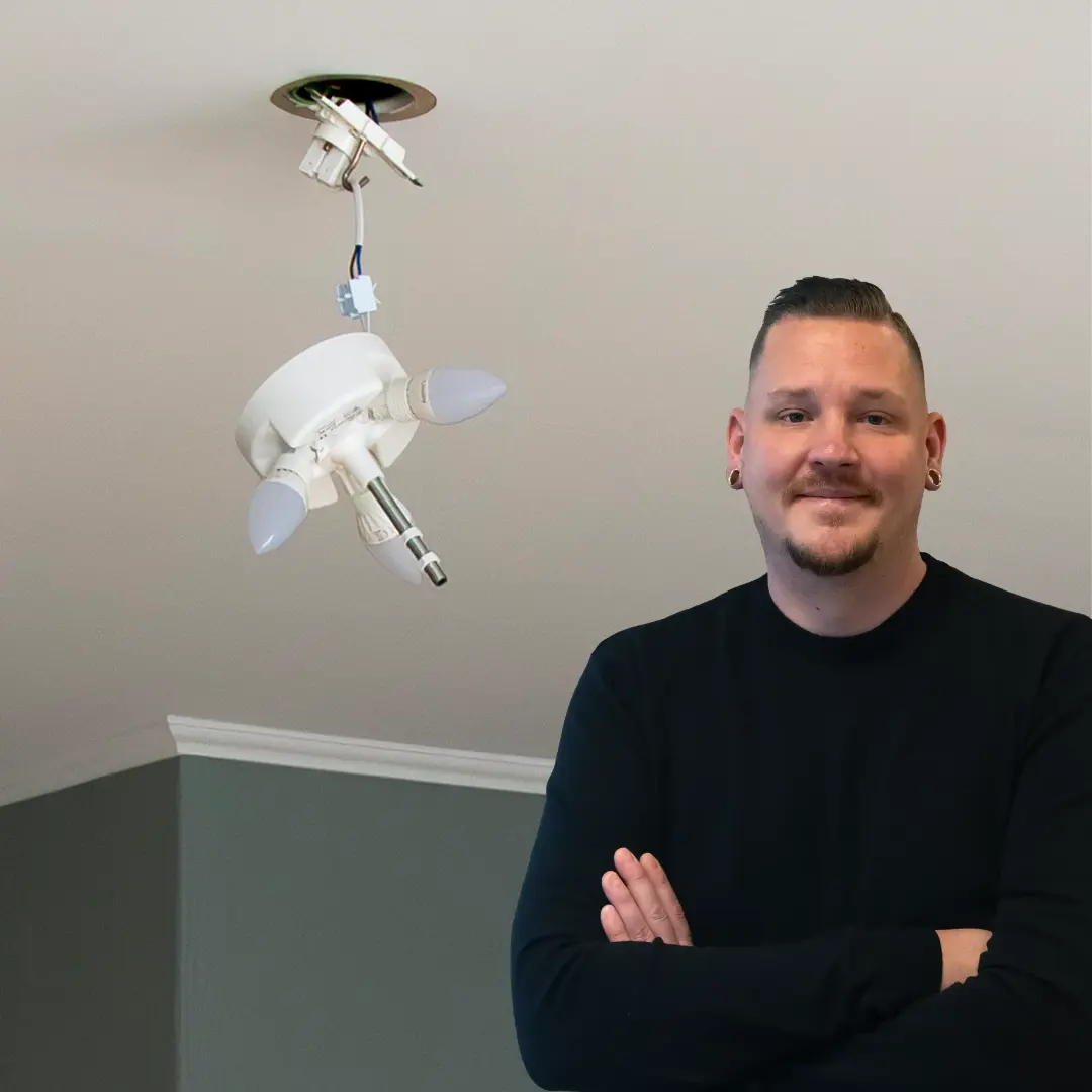 Daniel Lindell, elektriker